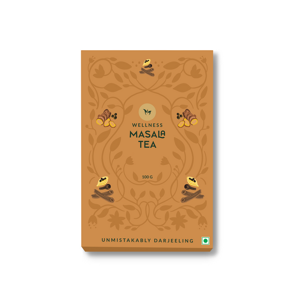 Masala tea made with Assam CTC and traditional Indian spices