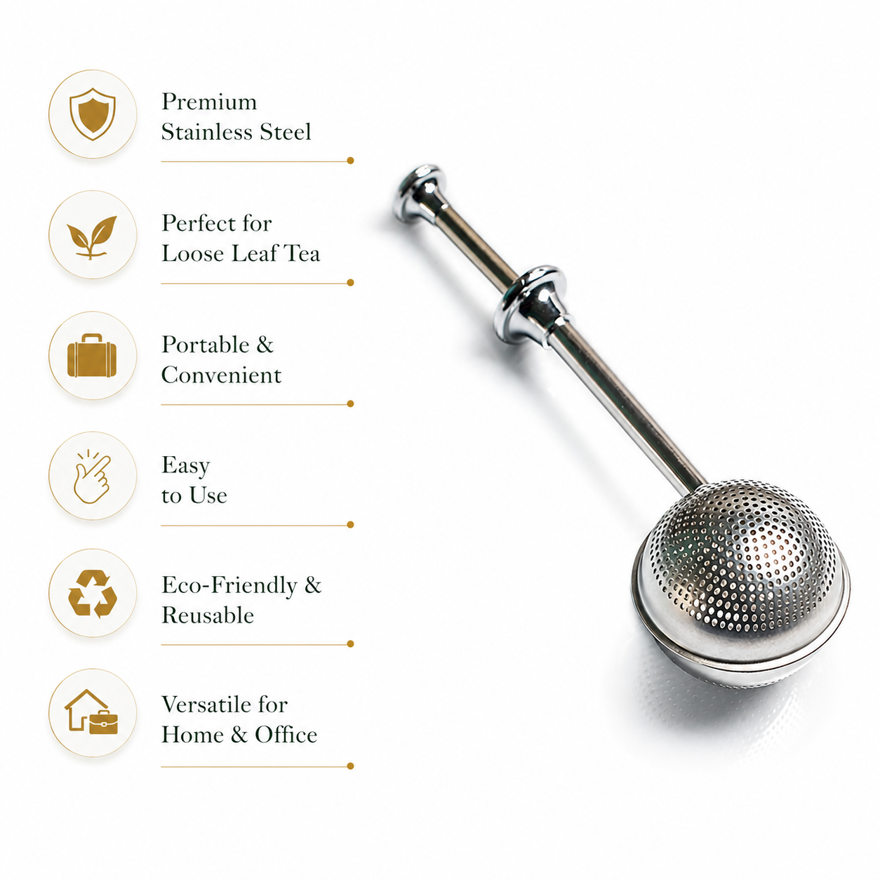 Stainless Steel Tea Infuser - Mayukh