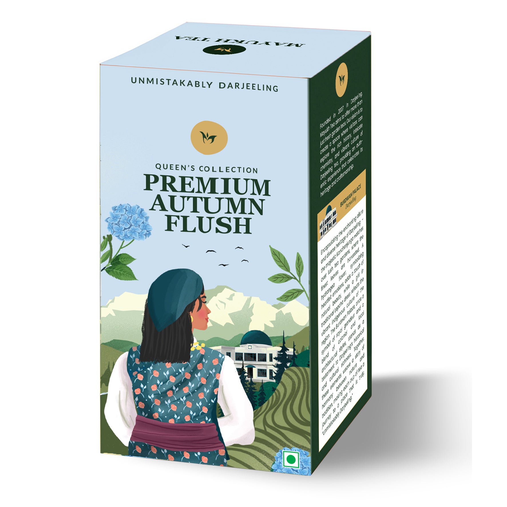 Darjeeling Autumn Flush long leaf tea, aromatic and full-bodied, perfect for a cozy autumn cup