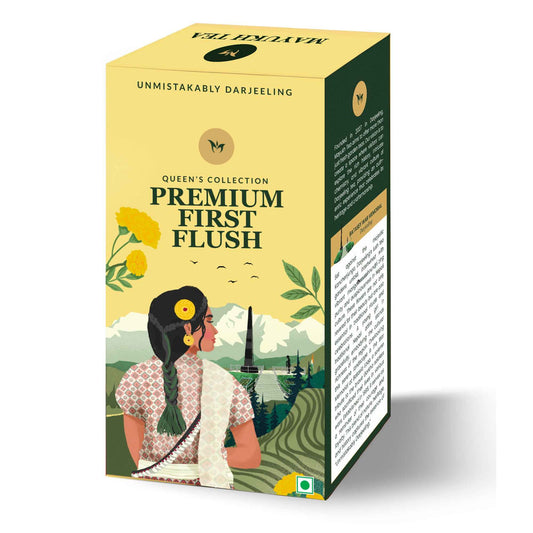 Premium Darjeeling First Flush Black Tea - Mayukh