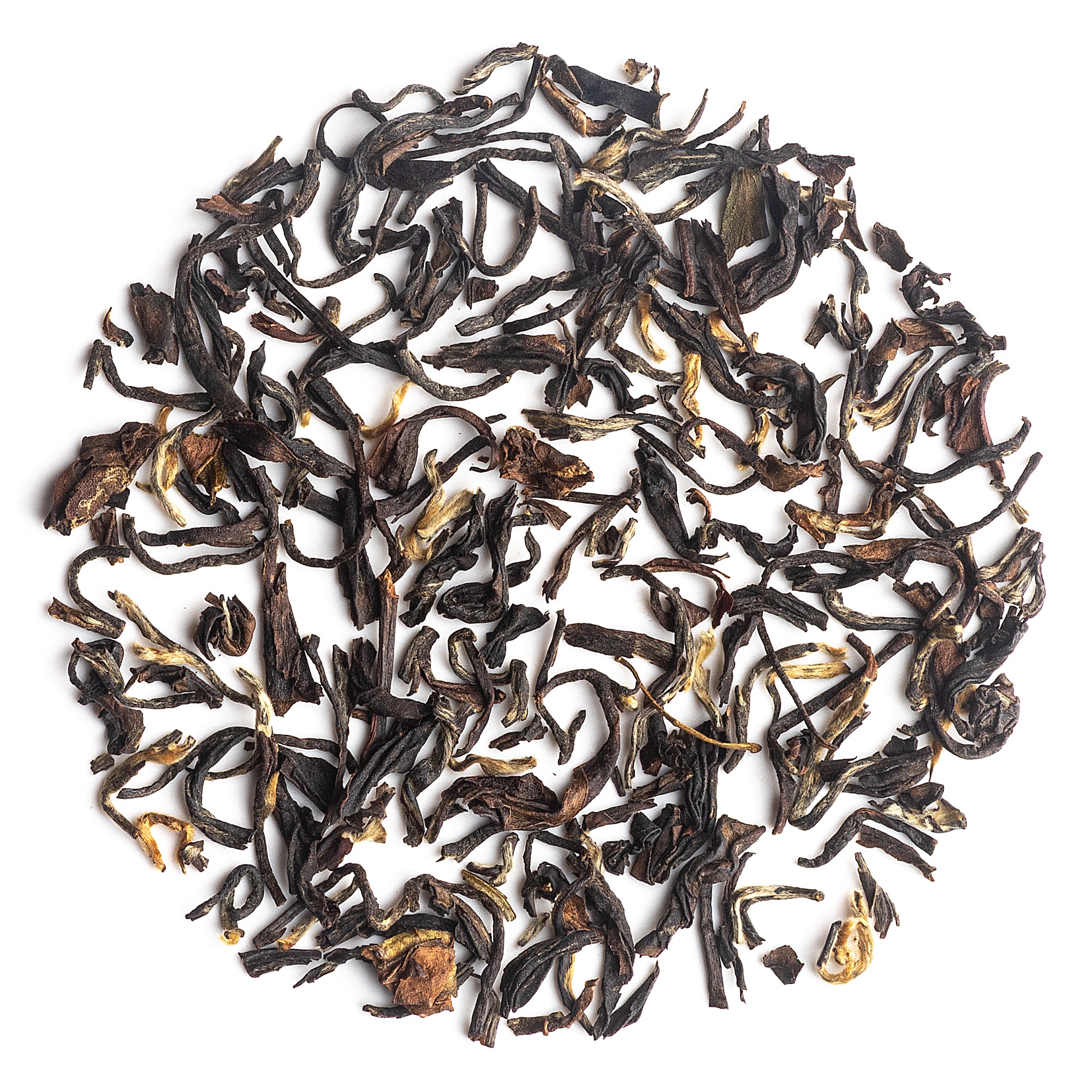 Darjeeling Seeyok Second Flush black tea, premium long leaf variety, smooth and full-bodied for tea enthusiasts
