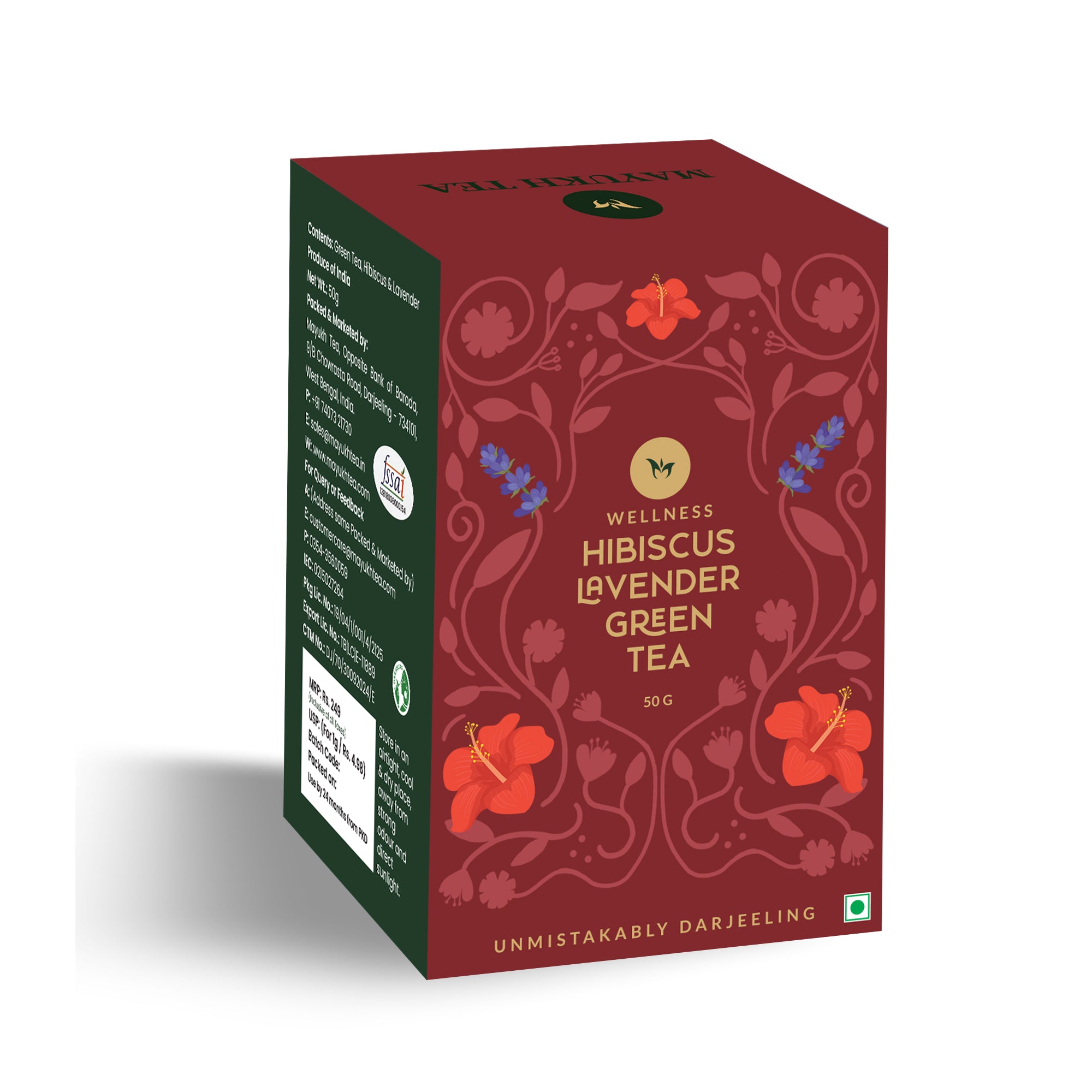 Hibiscus Lavender Green Tea
