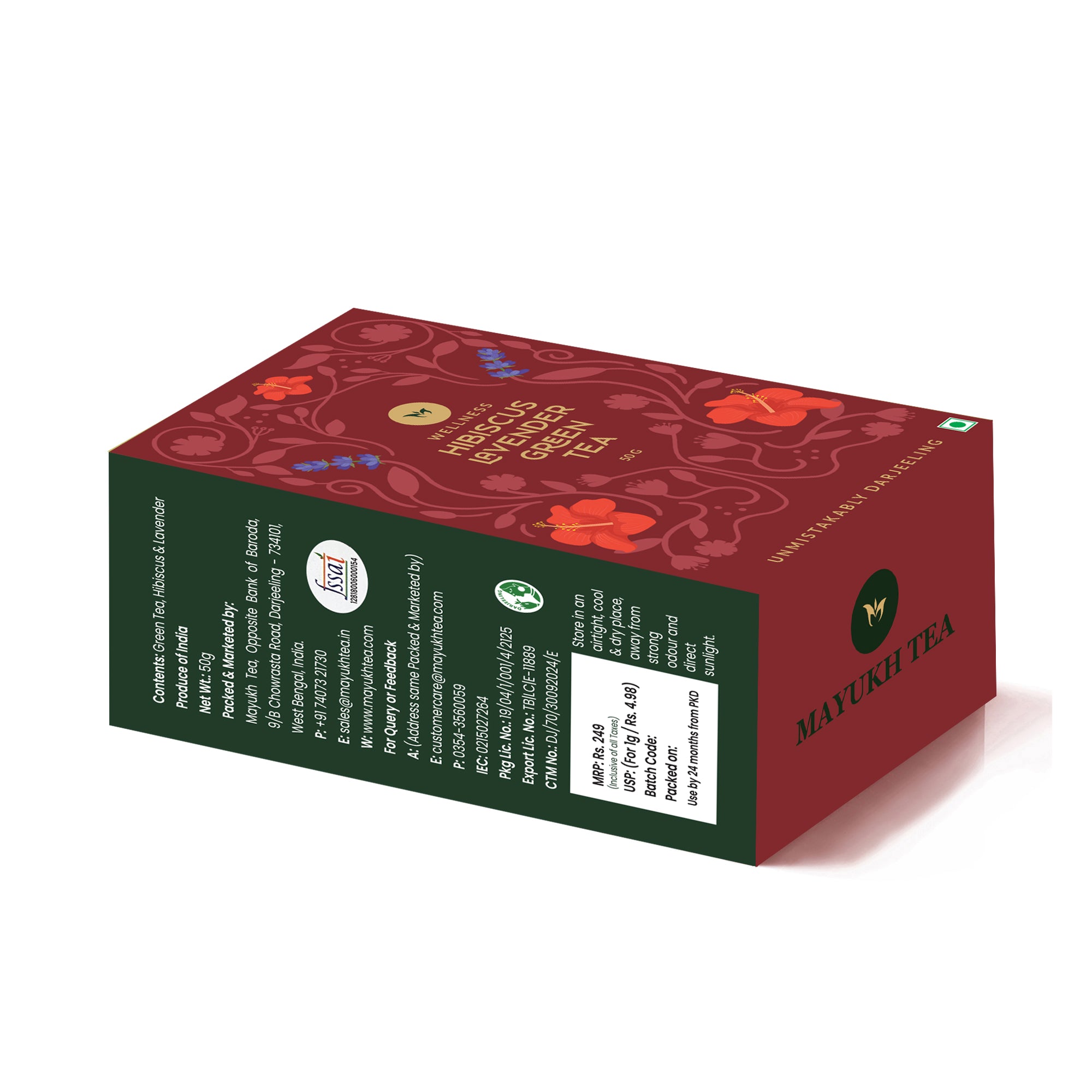 Hibiscus Lavender Green Tea