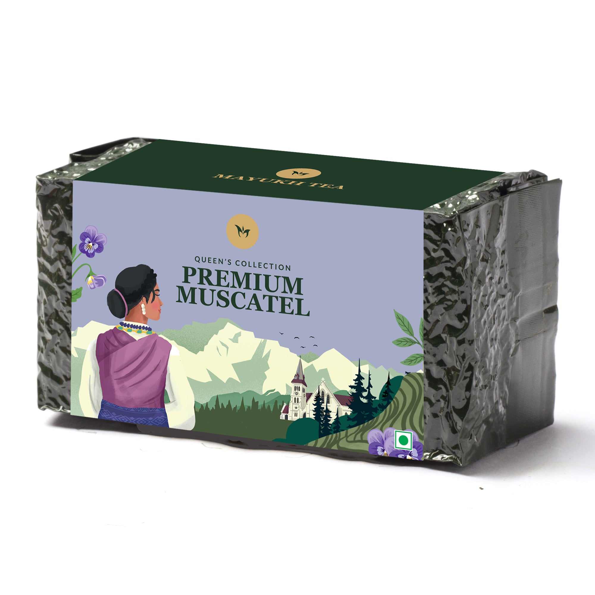 Long leaf Darjeeling Muscatel Second Flush tea, premium quality, rich aroma, and robust flavor