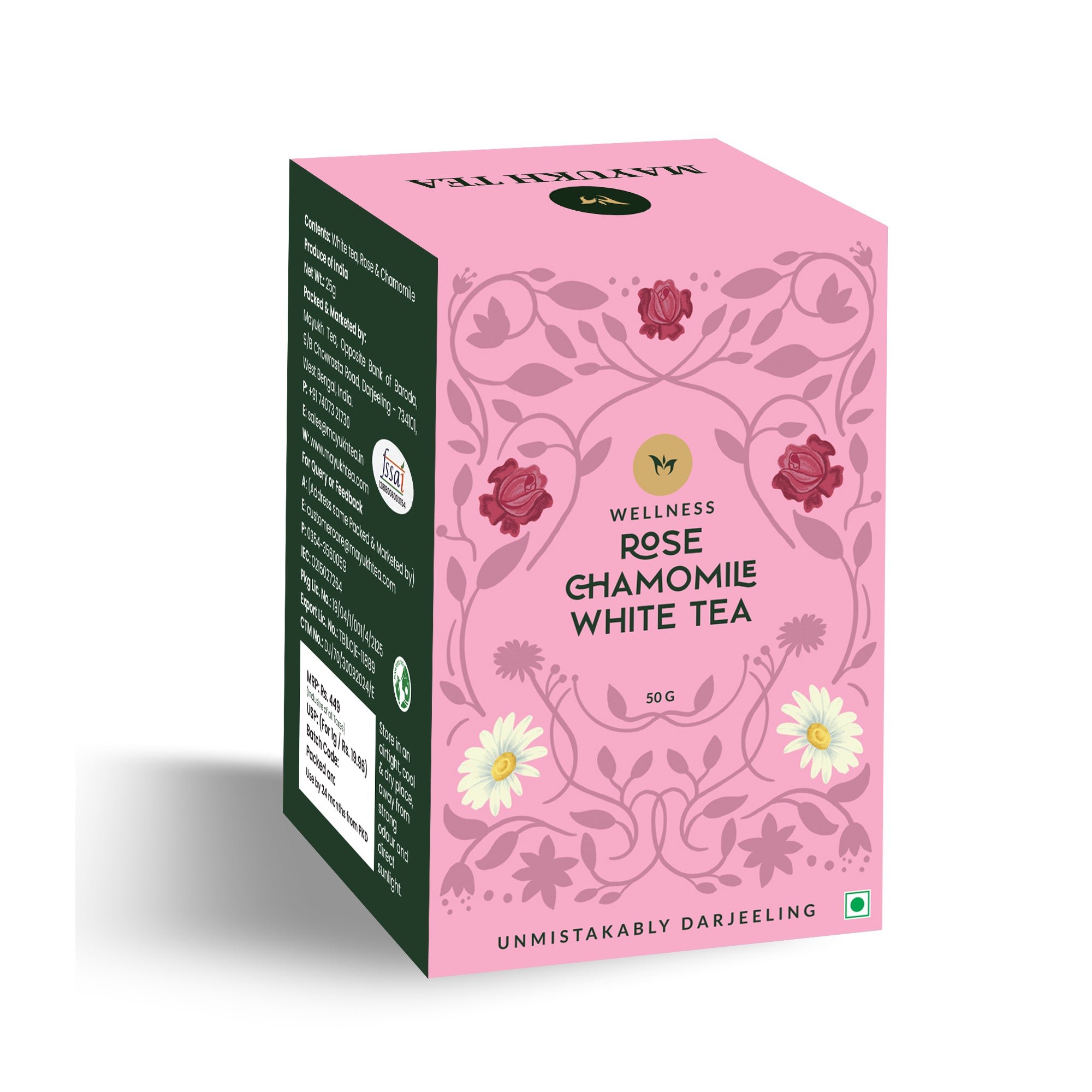 Rose Chamomile White Tea