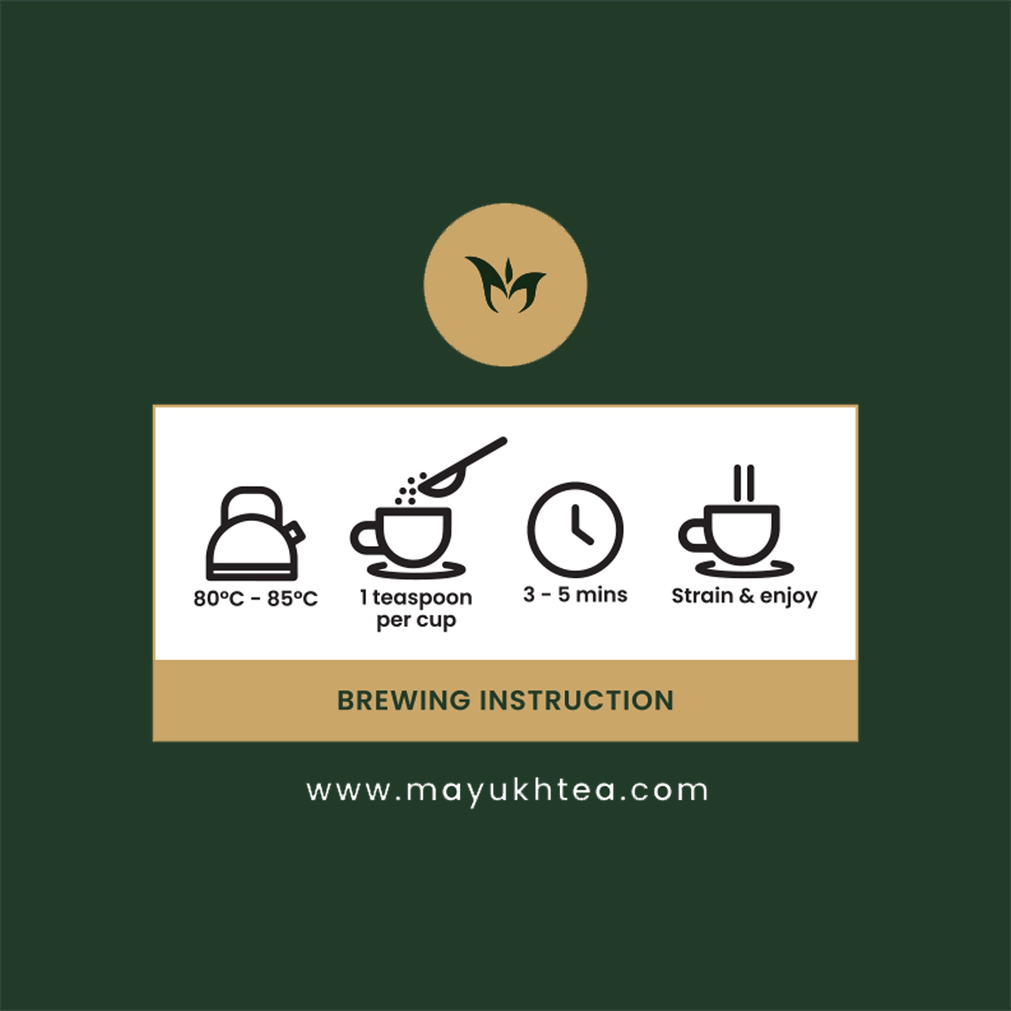 Brewing Instructions for Connoisseur’s Edition Sampler Pack Of 6 Step-bystep guide to brew premium Darjeeling teas from Mayukh Tea.