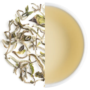 Samabeong Spring Blossom First Flush Darjeeling Black Tea 2025 in premium packaging, hand-picked leaves