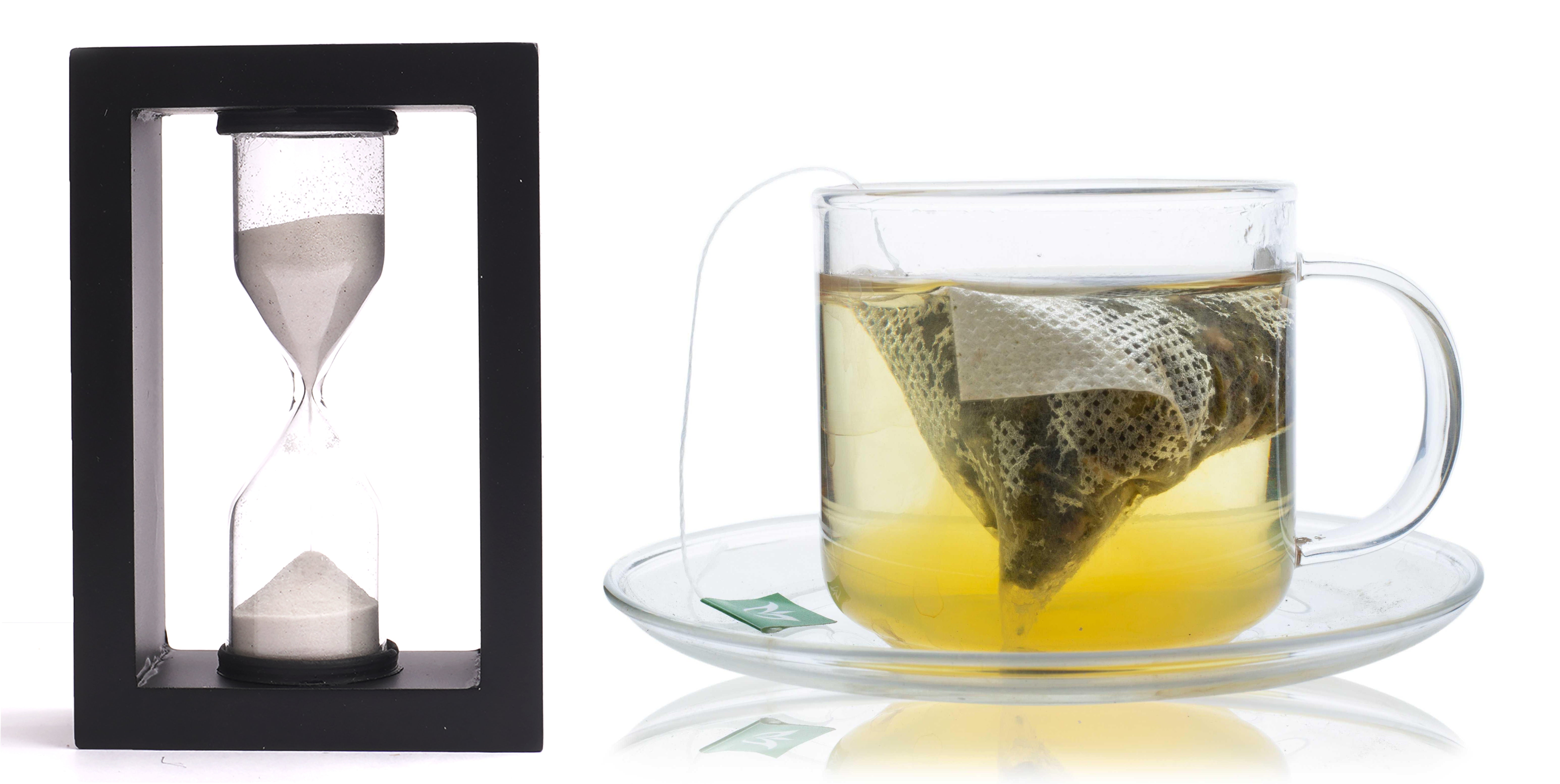 Classic decorative hourglass timer piece for minimal home styling