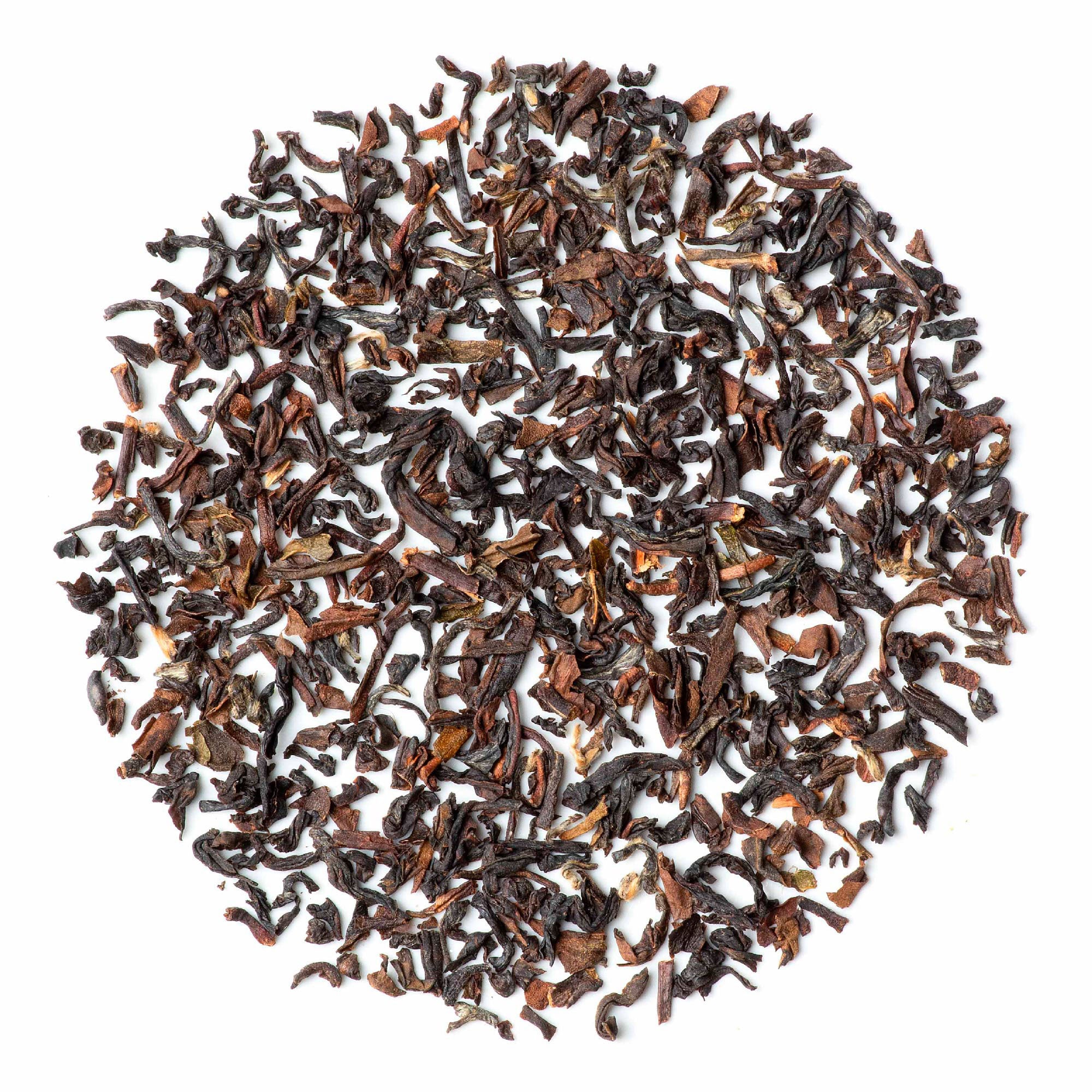 Second flush Darjeeling black tea harvested in early summer season