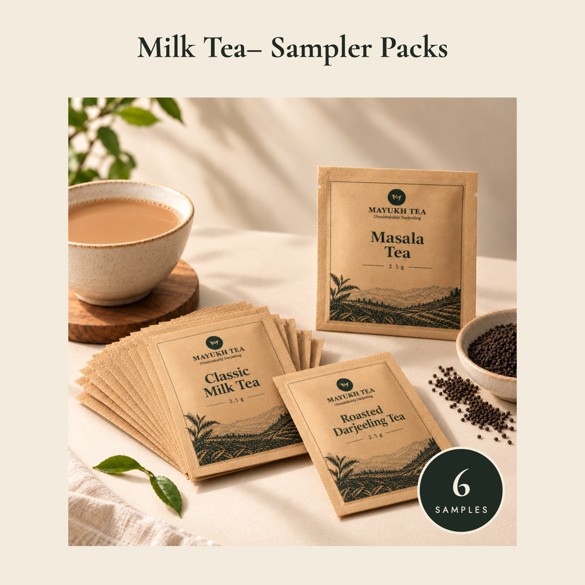 Milk Tea Sampler Pack – 6 Samples