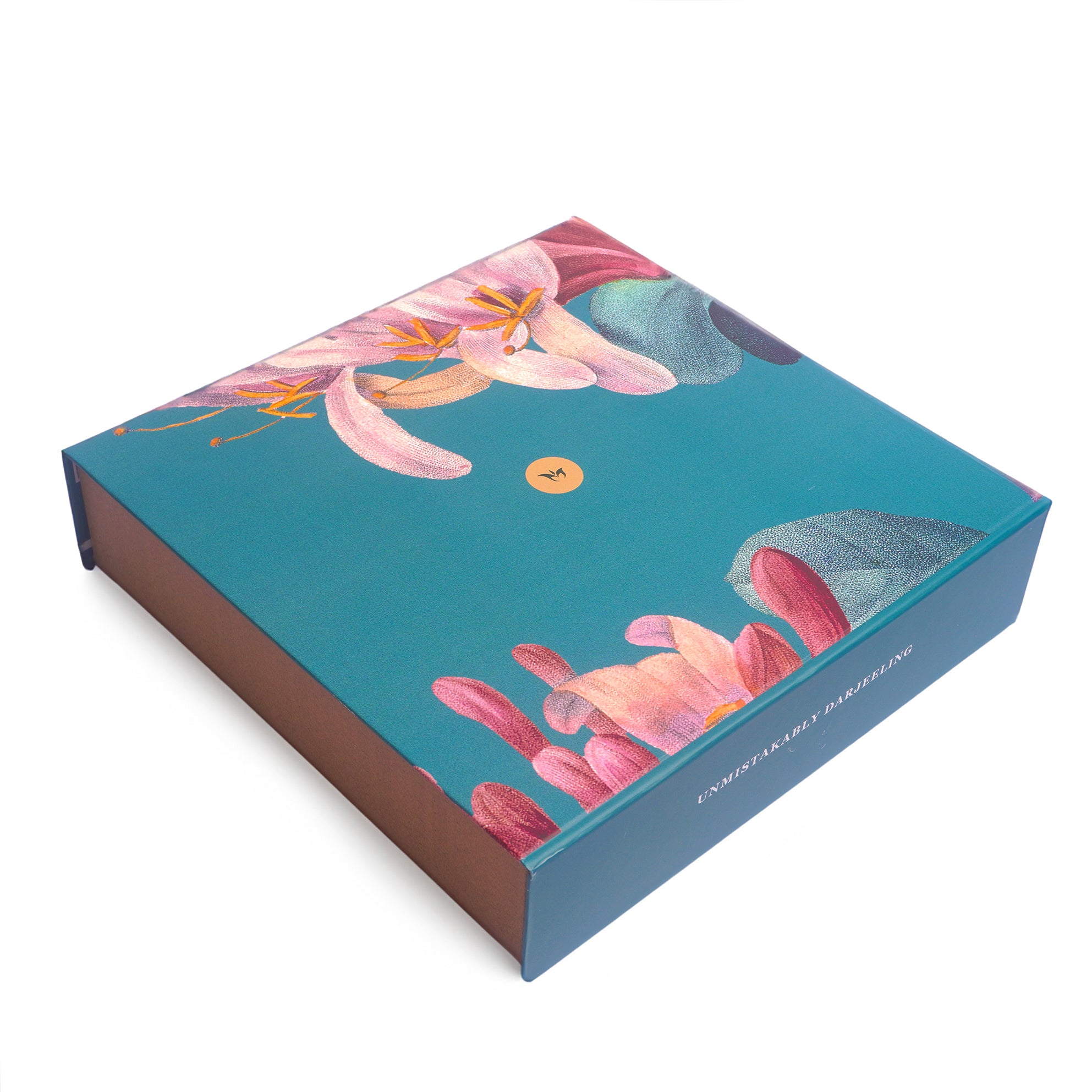 Premium assortment of wellness teas featuring Jasmine, Tulsi Lemon, Chamomile, and more.