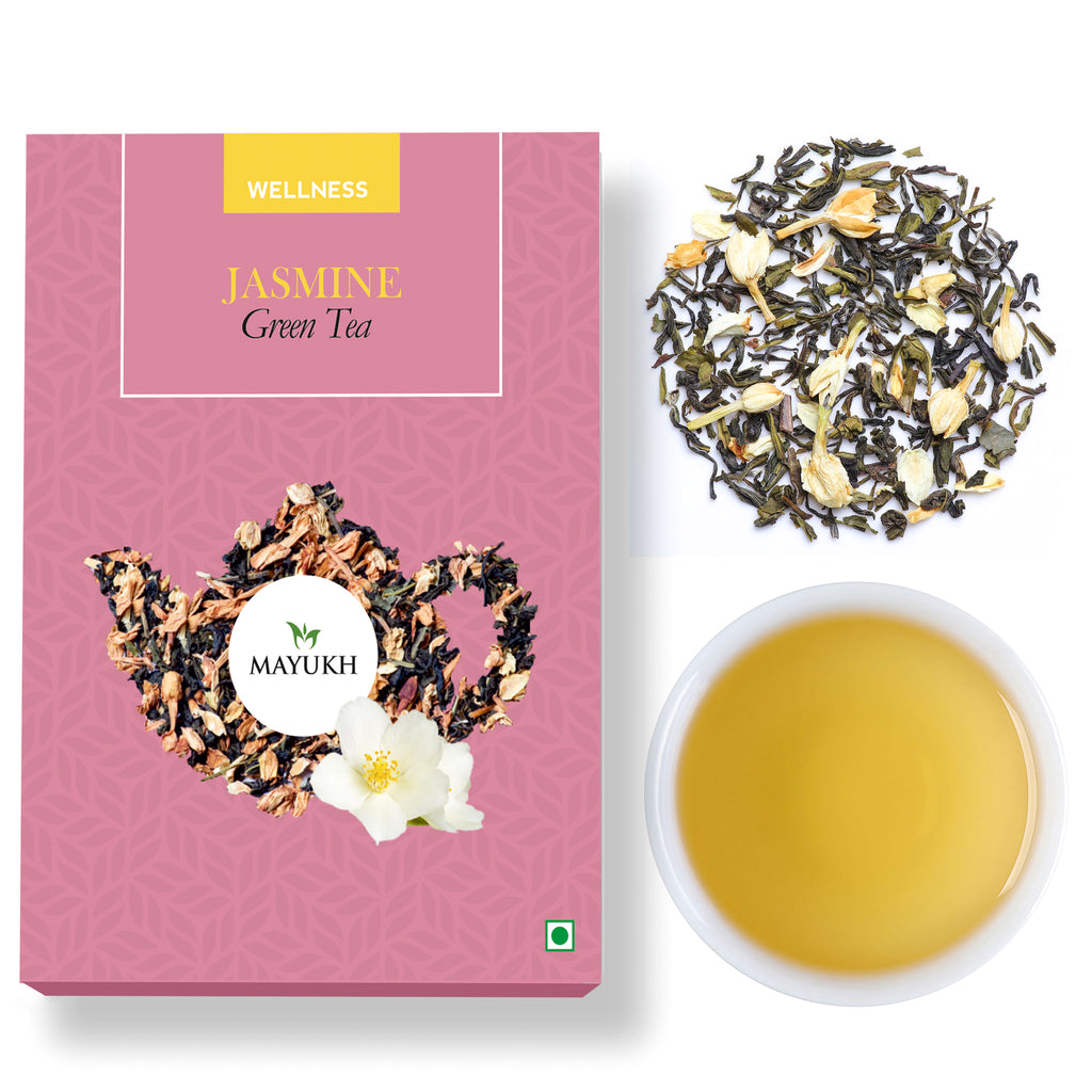 JASMINE DARJEELING GREEN TEA Jasmine Darjeeling Green Tea 50 g Mayukh Tea