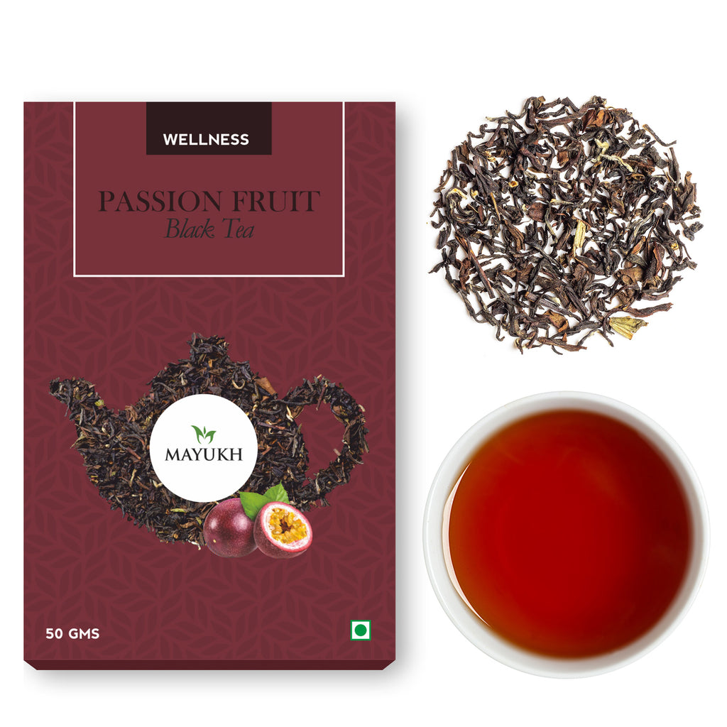 Passion Fruit Black Tea 50G Mayukh