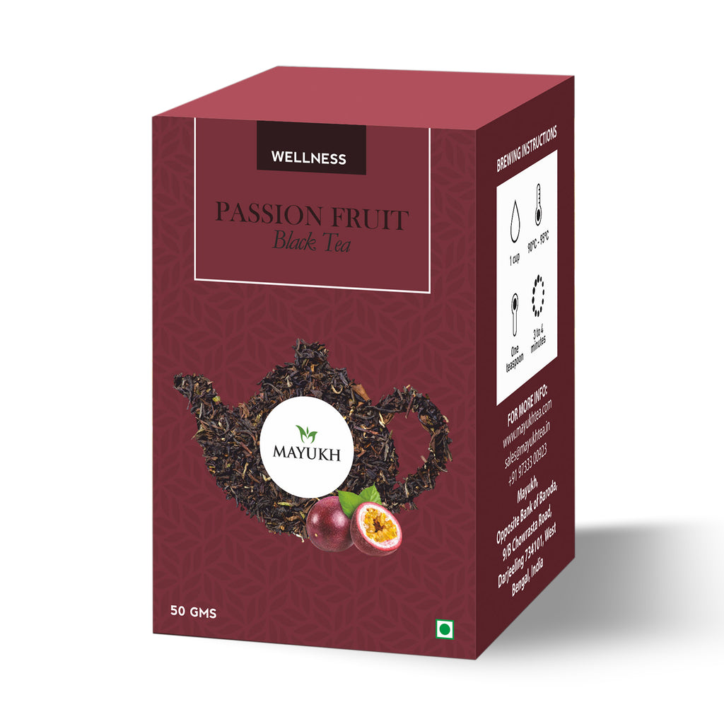 Passion Fruit Black Tea 50G Mayukh