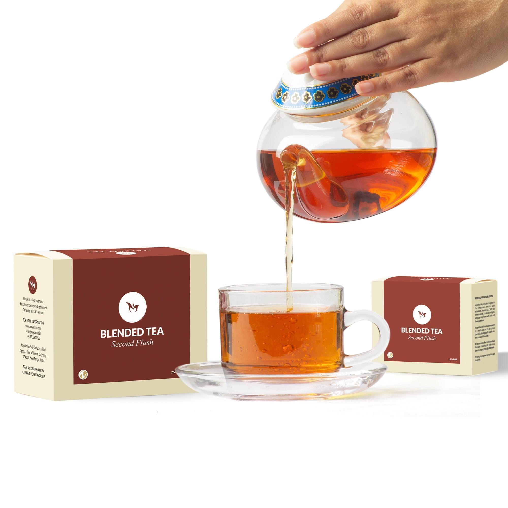 Balanced flavor Dooars blended tea offering strength and aroma