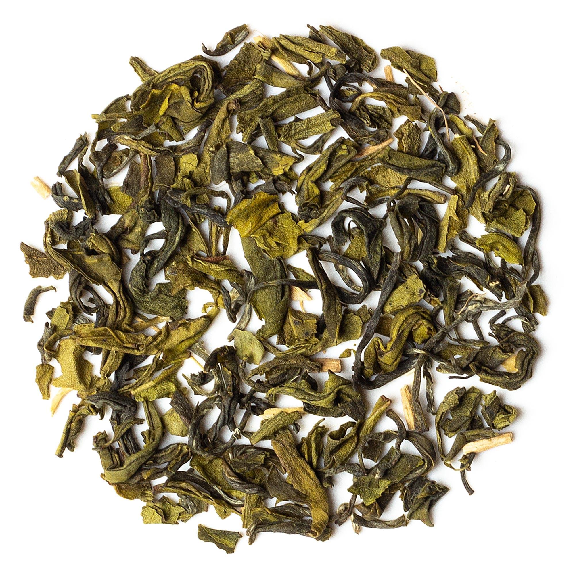 Calming ashwagandha green tea suitable for daily relaxation