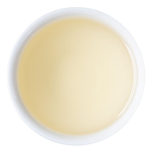 Handpicked white tea buds covered in soft silvery trichomes