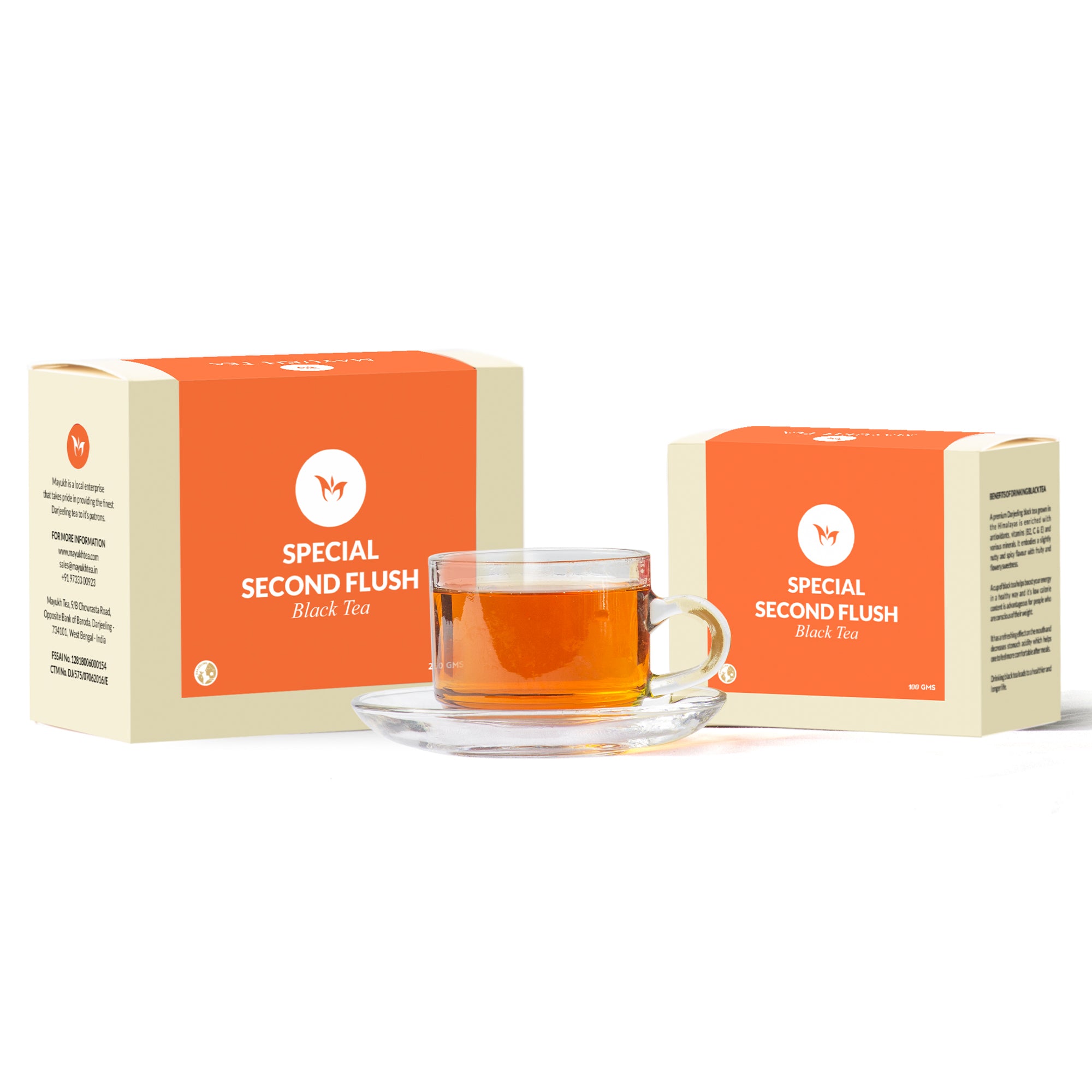 High elevation Darjeeling second flush tea grown on Himalayan slopes