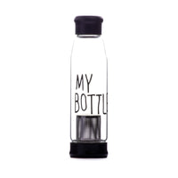 My Bottle with Stainless Steel Strainer (400 ml) – Perfect for Travellers - Mayukh