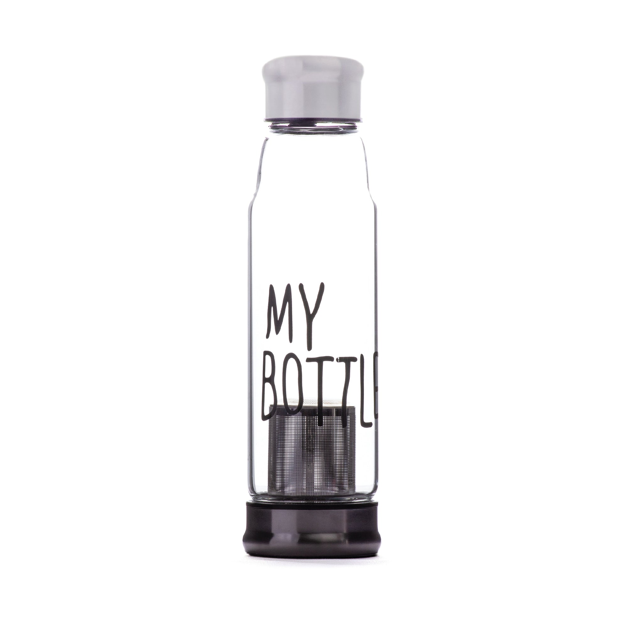 Portable 400ml tea infuser bottle suitable for daily travel use