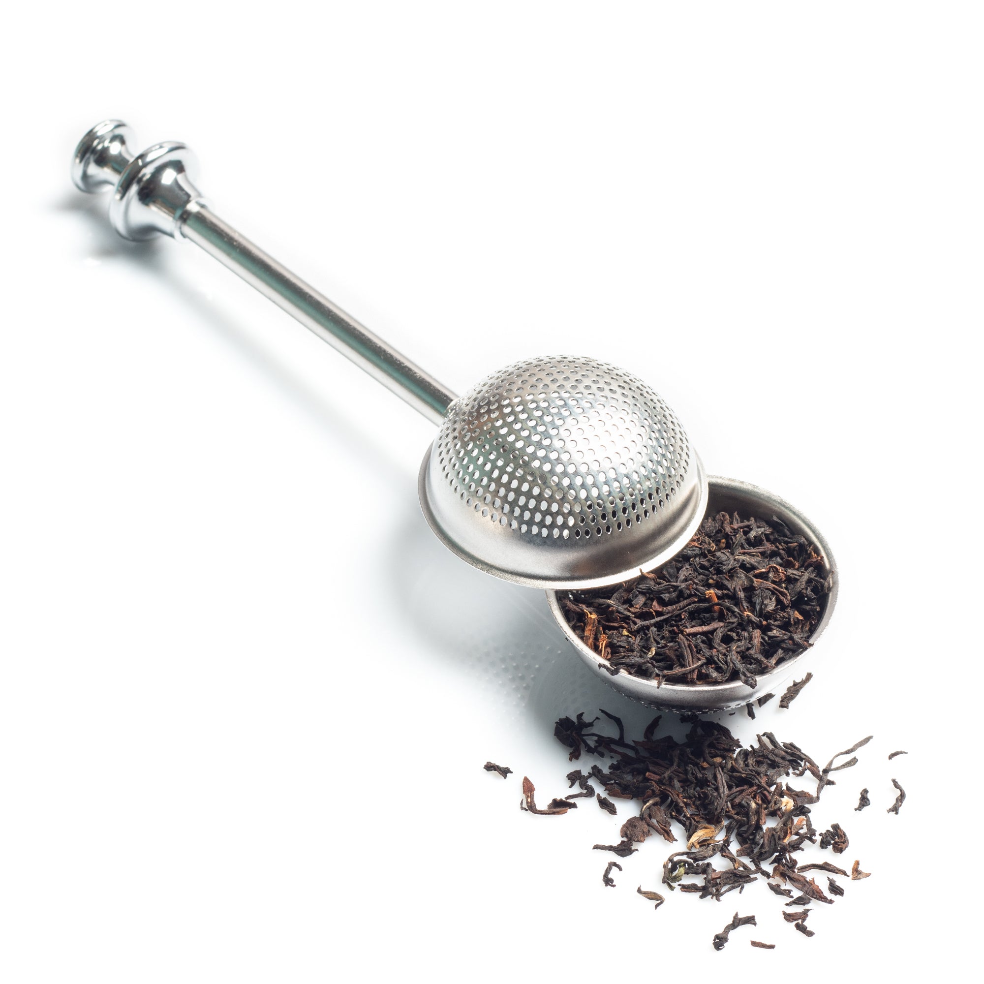 Stainless steel tea infuser filter for fresh mess free steeping