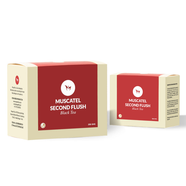 Traditional Muscatel Darjeeling Second Flush black tea loose leaf